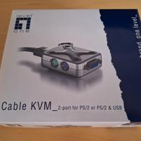 tastiera mouse PS/2 e monitor VGA condivisi