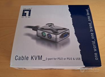 tastiera mouse PS/2 e monitor VGA condivisi