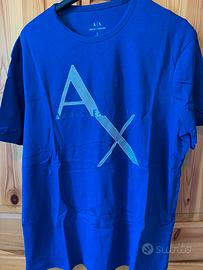 T-shirt Armani Exchange Blu tgL