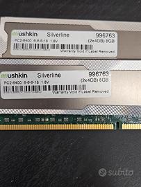 2 banchii DDR2 8GB PC2 6400