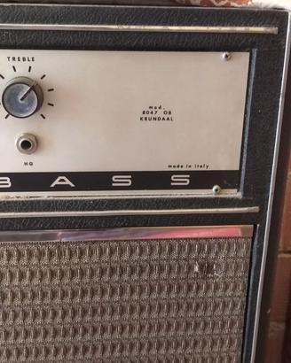 Ampli valvole Davoli organ-bass+tastiera Ekosonic