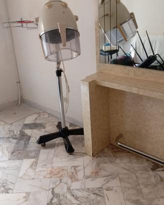 Specchio Con casco funzionante