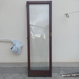 Infissi  finestre anni 80' in legno