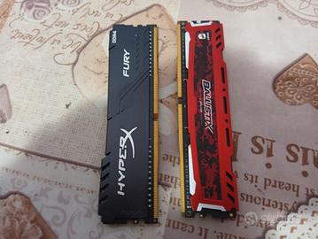 16 GB RAM ddr4 hiperyx è Ballistic 
