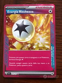 Carta pokemon 2024 “energia ricchezza” 191/191