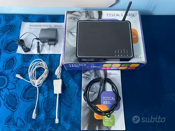 Modem Wi-Fi ADSL Tiscali Thomson TG576/TG585