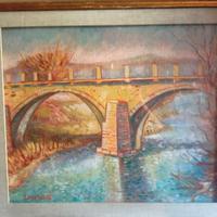 Quadro "Ponte sul Tevere"