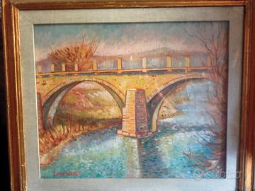 Quadro "Ponte sul Tevere"