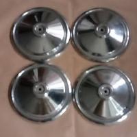 4 COPRI CERCHI D' EPOCA PER FIAT 500 ANNI 70