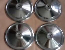 4 COPRI CERCHI D' EPOCA PER FIAT 500 ANNI 70