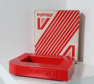 POSACENERE Svuotatasche ROSSO Plastica vintage box