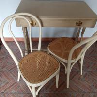 Seggiole modello Tonet, bistrot,shabby chic