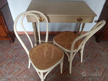 Seggiole modello Tonet, bistrot,shabby chic