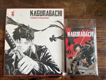Kagurabachi vol.1 con shikishi 