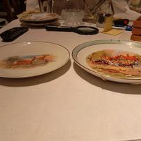 Coppia piatti vintage S.C.I. Laveno , anni ' 50