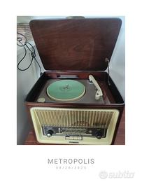 Radio giradischi d'epoca Telefunken Little Melody