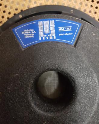 Woofer BEYMA SM 112