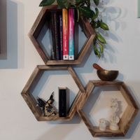 Mensole esagonali a nido d'ape