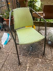 Sedie da giardino Vintage anni ‘60