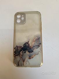 Cover iPhone 11 - Effetto Marmo decorazione 3D