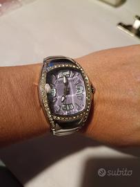 orologio  chronotec donna in acciaio