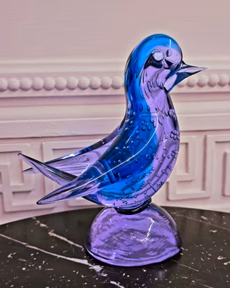 Uccellino in Vetro di Murano