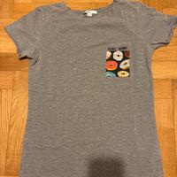 Maglietta grigia Dunkin’ Donuts Subdued vintage