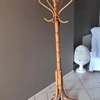 lampada in giunco e bambù anni 70