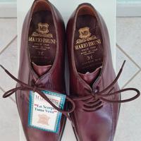 Scarpe uomo vera PELLE fondo cuoio n.40