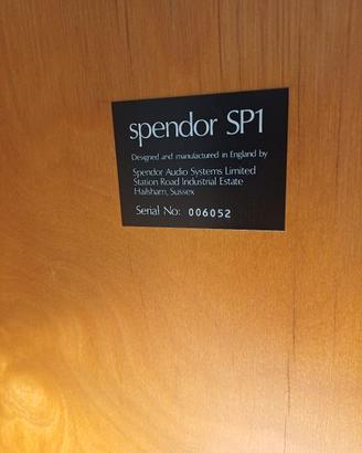 Spendor SP1 