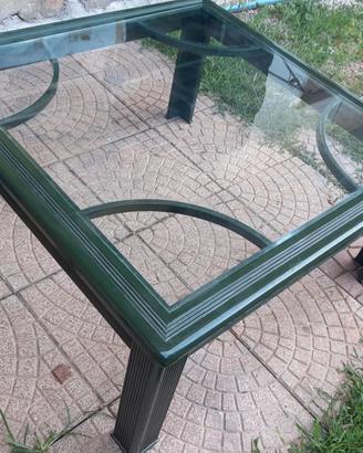 tavolino da giardino in legno