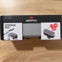 Portaoggetti Bici con Lucchetto a Combinazione