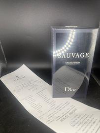 Profumo dior sauvage 100 ml nuovo