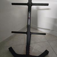 porta pesi,dischi e asta per palestra marbo sport 