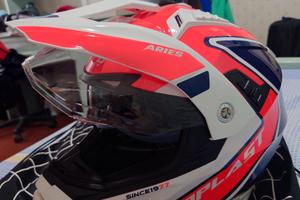 Ufo plast casco motocross motard Aries S 55-56 cm