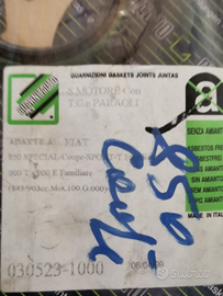 Serie motore con paraoli Fiat 850 coupe