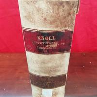 Libro antico del 1857:"Istitutiones Theologiae