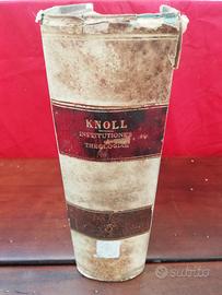 Libro antico del 1857:"Istitutiones Theologiae