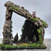 Presepe Artigianale altezza 45 cm