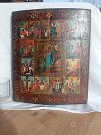 Antica icona russa -XIX secolo