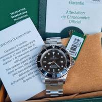 ROLEX SEADWELLER 16600 SCATOLA E GARANZIA 2003