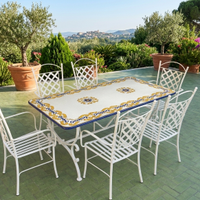 TAVOLO IN PIETRA LAVICA MIS. 200X100 CM. IN ITALIA