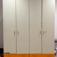 Armadio 4 ante con 4 cassetti
