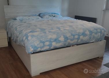 Letto Contenitore Mondo Convenienza+Materasso Emma