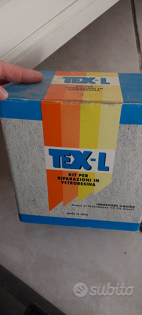 KIT RIPARAZIONE VETRORESINA TEX-L