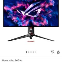 ASUS ROG Swift OLED NUOVO SIGILLATO
