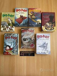 Harry Potter saga prima edizione copertina morbida