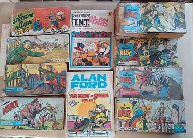 Tex, Capitan Miky, Alan Ford, Il Grande Blek