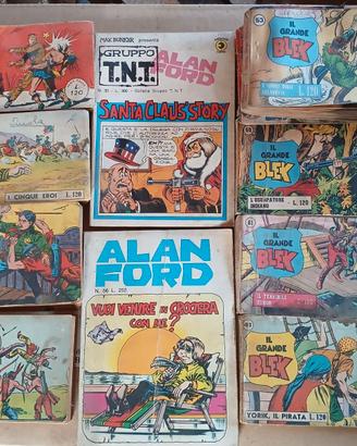 Tex, Capitan Miky, Alan Ford, Il Grande Blek
