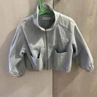 Giubbino Bomber Jeans Bambina